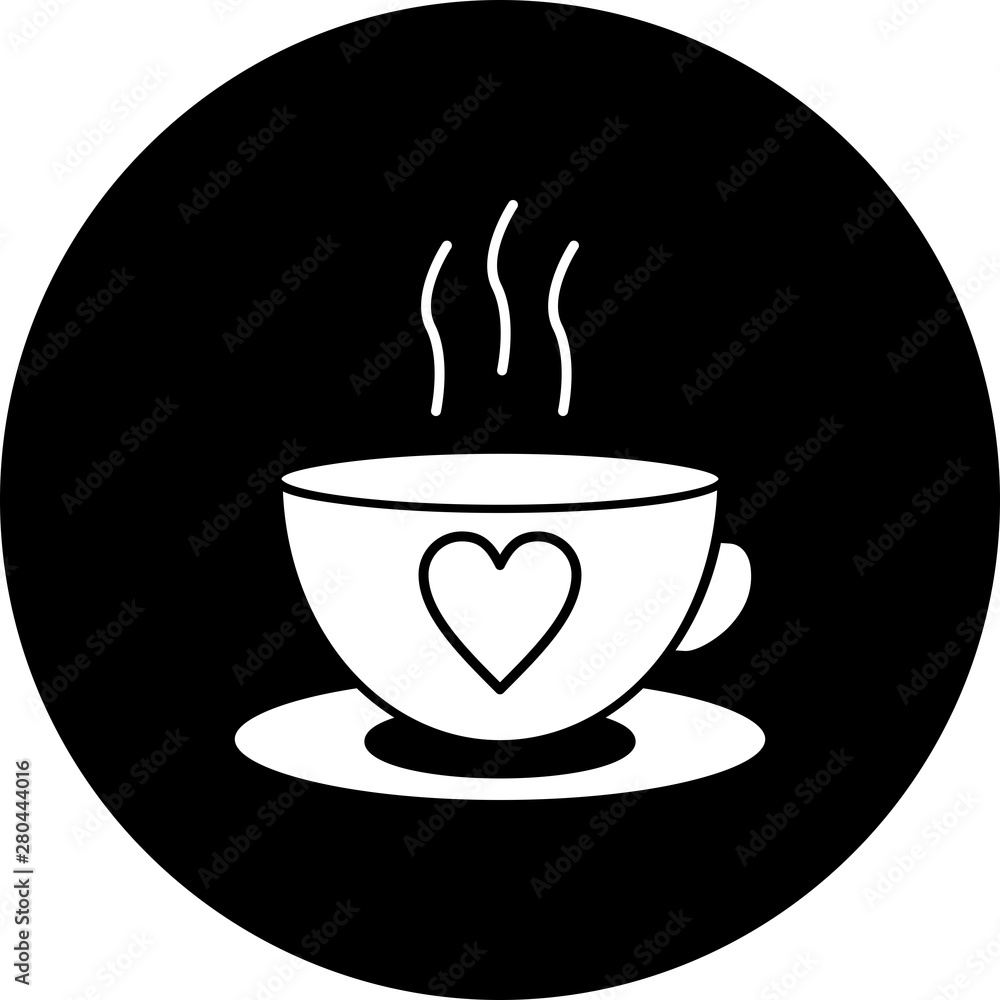 Love Tea icon for your project Love Tea icon for your project