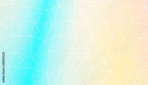 Original background in polygonal pattern with triangles style. For flyer, screen, business presentation. Vector illustration. Creative gradient color.