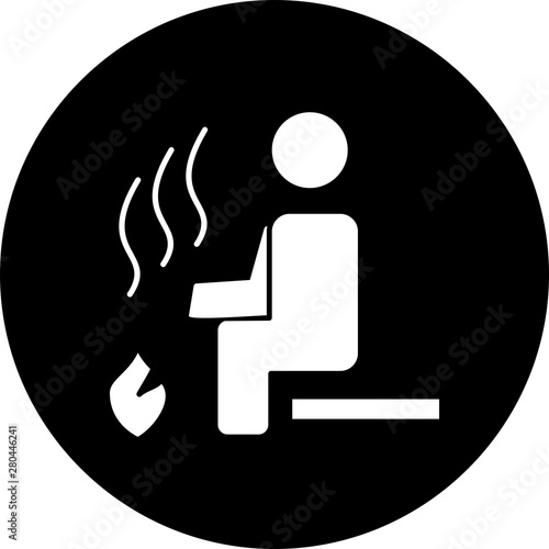 Steam Room icon for your project
