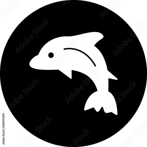 Dolphin icon for your project