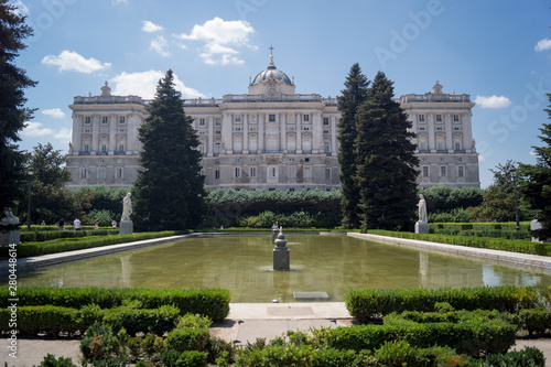 Palacio real y jardines de Sabatini