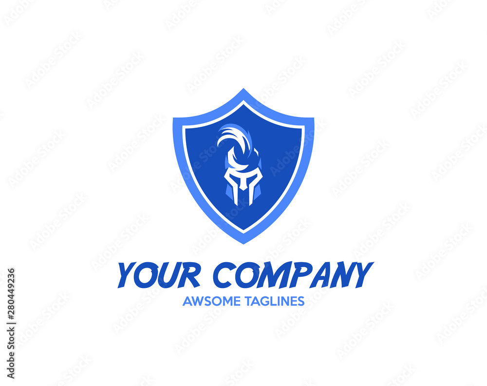 Guardian Shield Symbol Design Template Flat Style Design Vector Illustration Guardian Shield Symbol Design Template Flat Style Design Vector Illustration