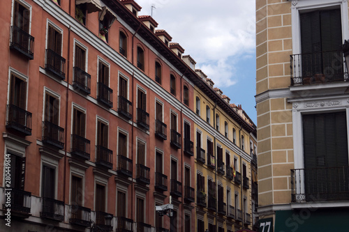 Calle del centro de Madrid en España