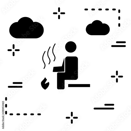 Steam Room icon for your project