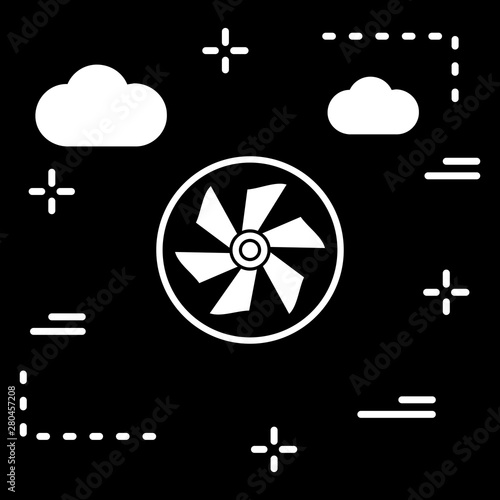 Fan icon for your project