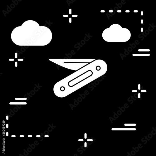  Penknife icon for your project