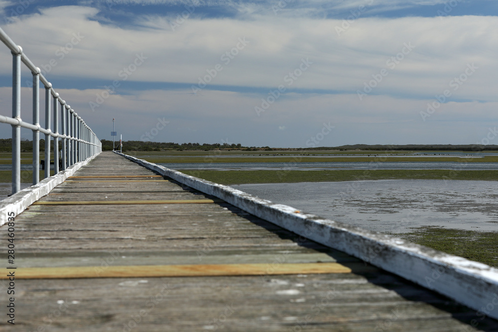 Fototapeta premium Pier Steg am Meer in Australien