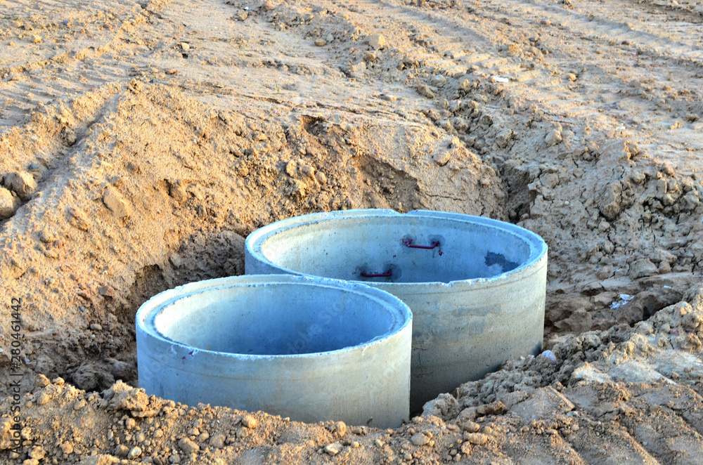 concrete rings for septic tanks... - Drain Field Repair | Facebook