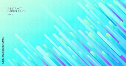 Light blue vector abstract lines background  dynamic movement graphic