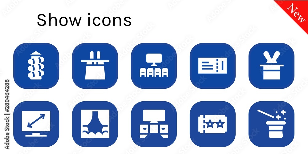 show icon set