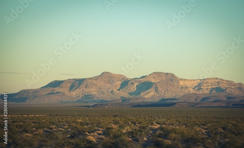 rocky outcropping in the plains