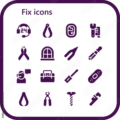 fix icon set