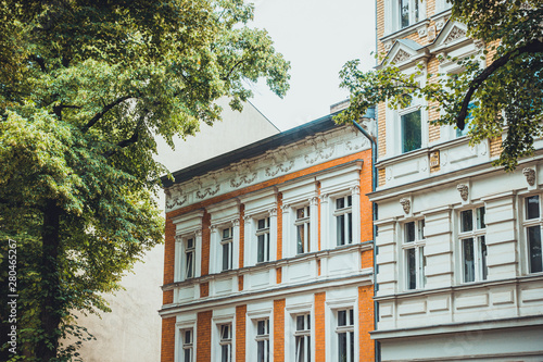 Wallpaper Mural apartment building on a grey day at berlin, germany Torontodigital.ca