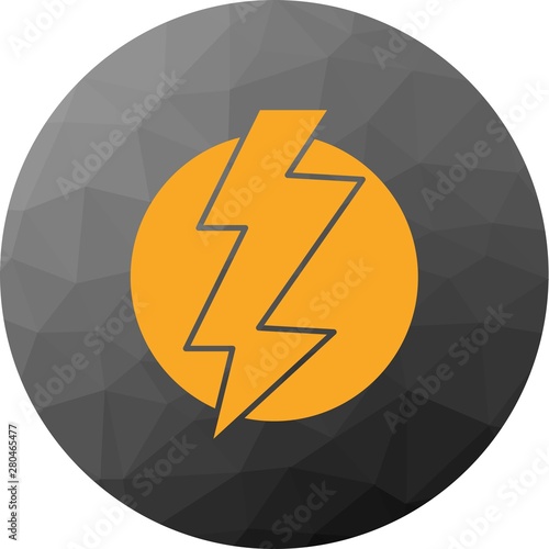 Lightening  icon for your project