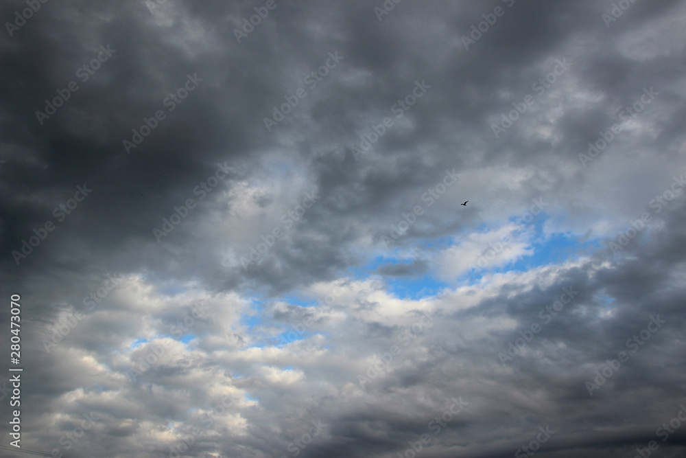 Fototapeta premium blue sky with clouds