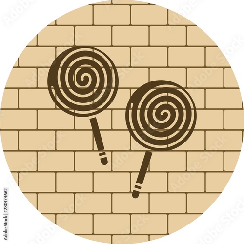 Lollypop icon for your project