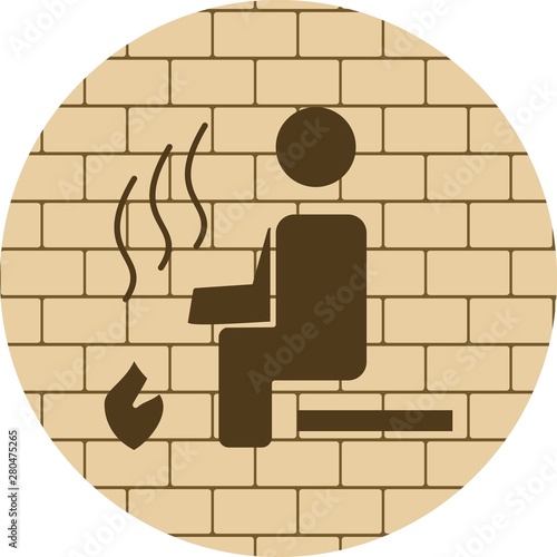 Steam Room icon for your project