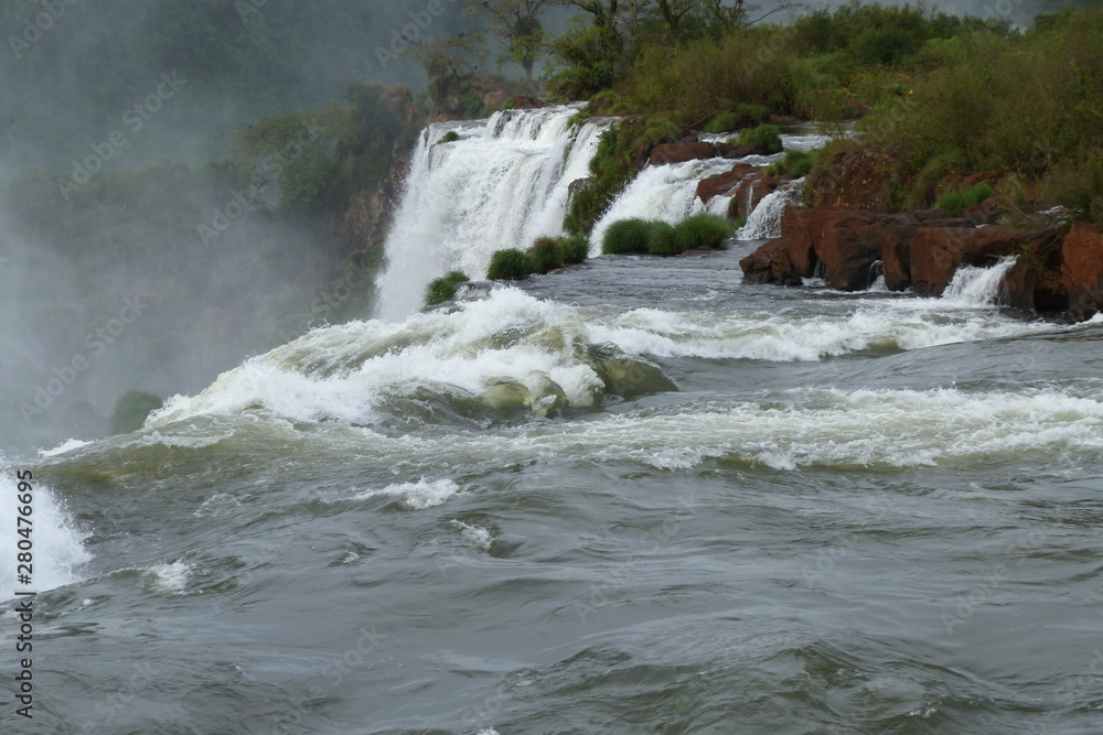 waterfall on the river waterfall on the river