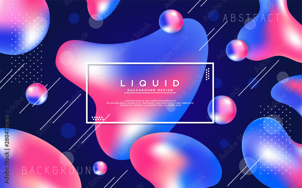 Dynamic fluid liquid modern background Dynamic fluid liquid modern background