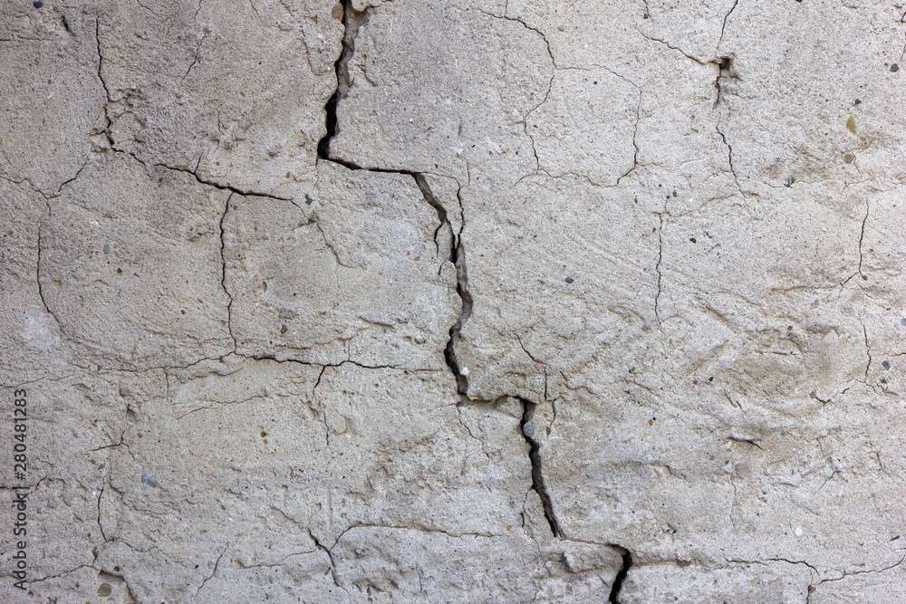 a crack in the plasterwork of a wall a crack in the plasterwork of a wall