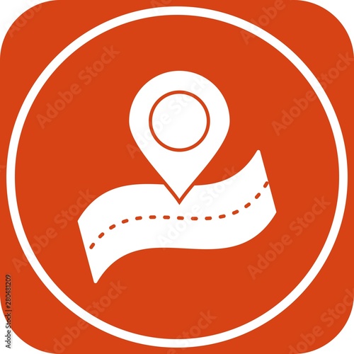 Location icon for your project photo