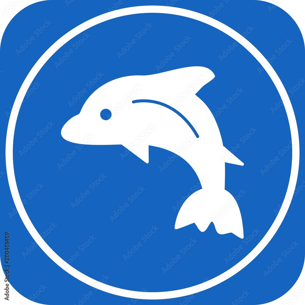 Dolphin icon for your project Dolphin icon for your project