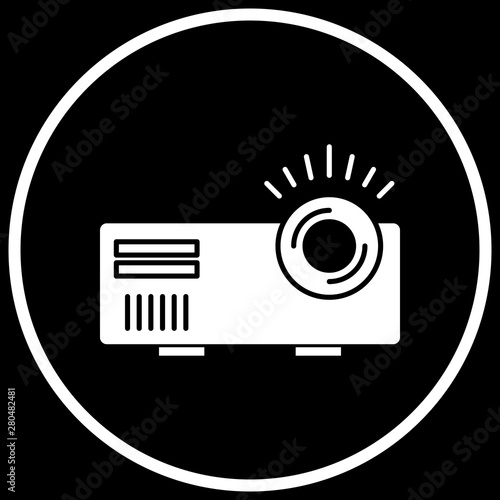 Movie maker icon for your project
