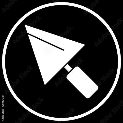 Trowel icon for your project