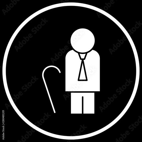 Retirement icon for your project