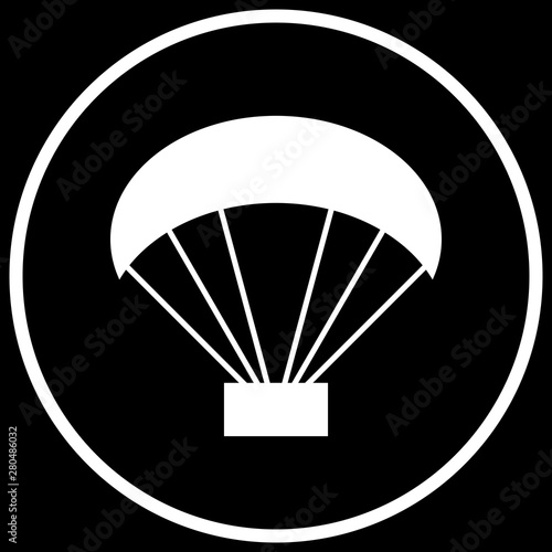 Paraglider icon for your project