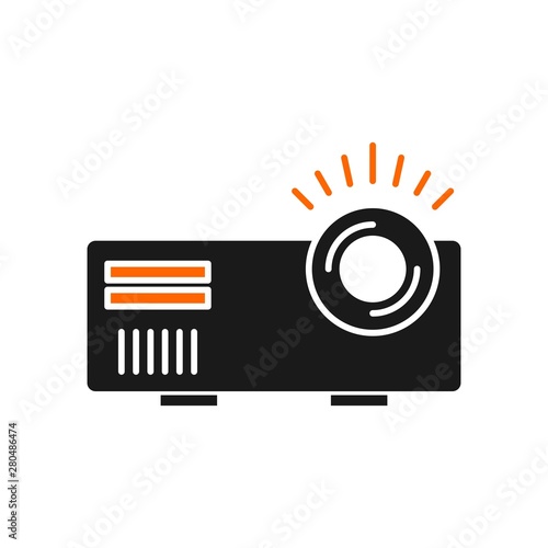 Movie maker icon for your project