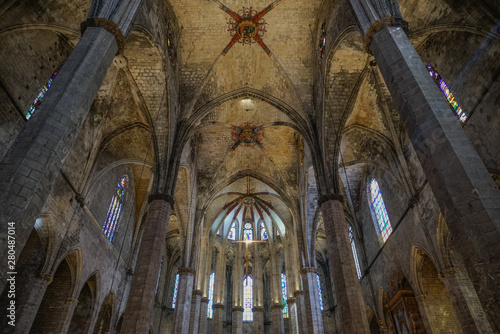Photography Basilica Santa Maria del Mar. Barselona.