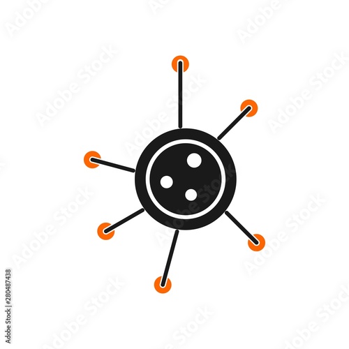 Virus icon for your project