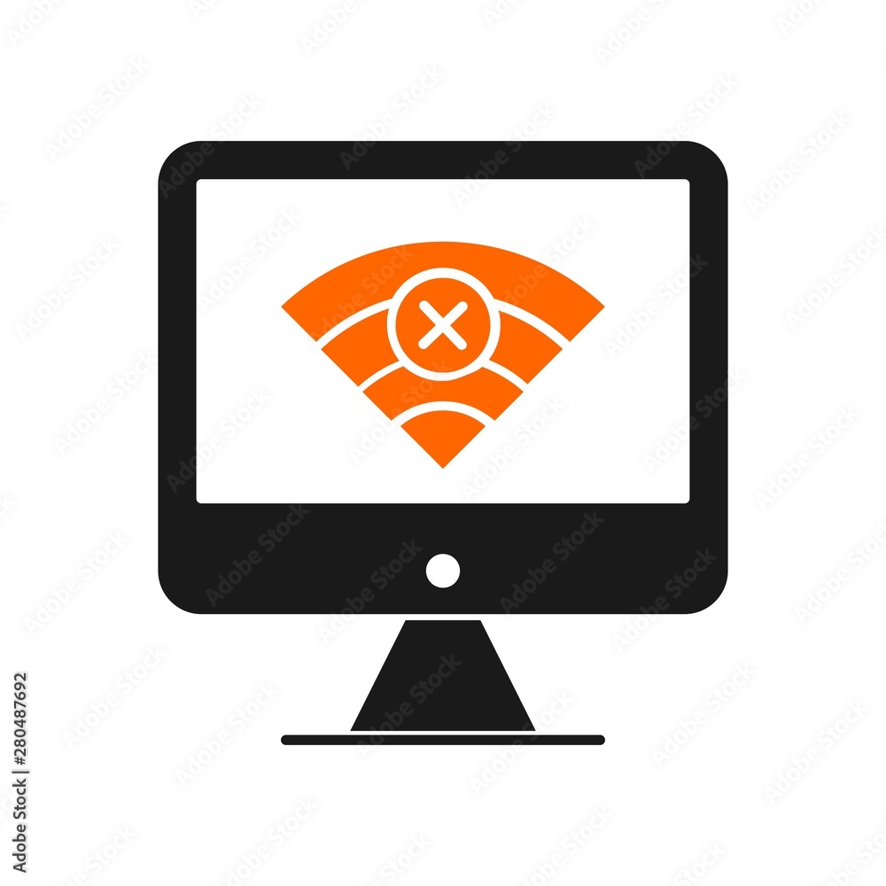 Disconnected Network icon for your project Disconnected Network icon for your project