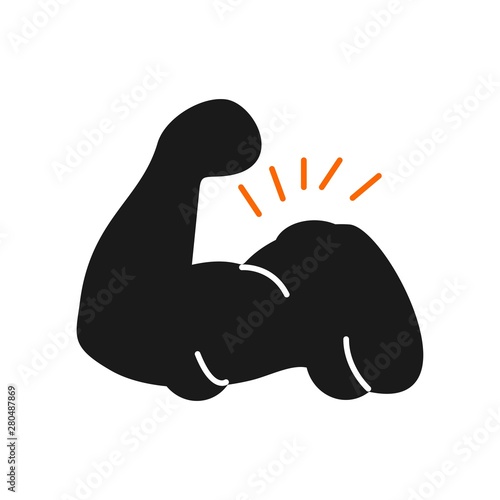 Body builder icon for your project