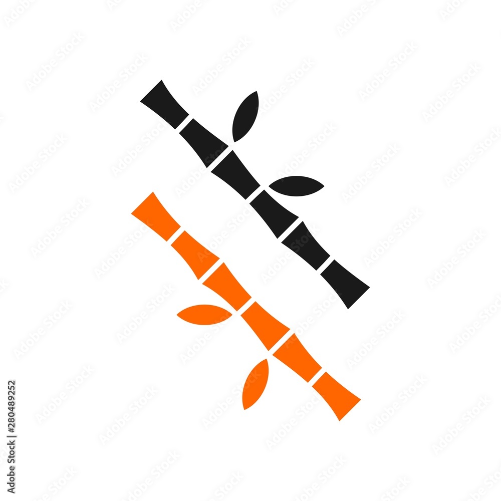 Obraz premium Bamboo Stick icon for your project