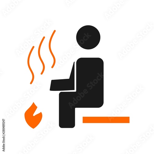 Steam Room icon for your project
