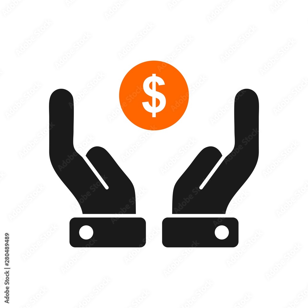 Saving Dollar icon for your project Saving Dollar icon for your project