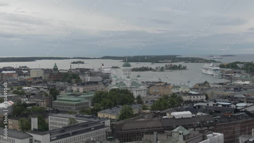 St Nicholas' Church. Cathedral. Finnish Evangelical Lutheran cathedral of the Diocese of Helsinki. Finland. St Nicholas' Church. Cathedral. Finnish Evangelical Lutheran cathedral of the Diocese of Helsinki. Finland.