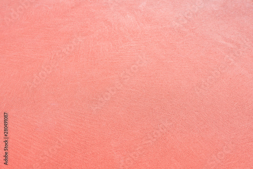 red concrete floor as background and texture