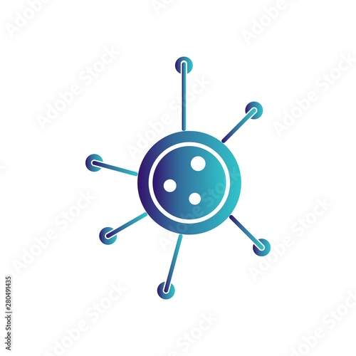 Virus icon for your project