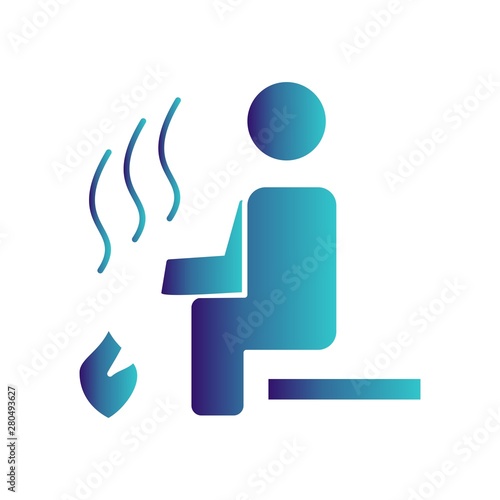 Steam Room icon for your project