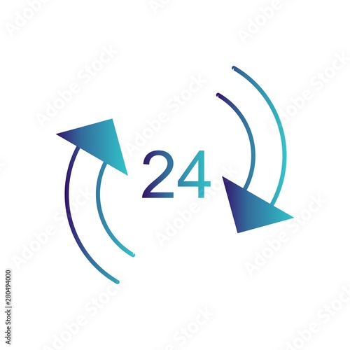 Free Download 24 Hour Service icon for your project - GFXLoad