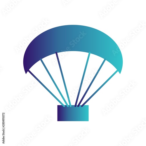 Paraglider icon for your project