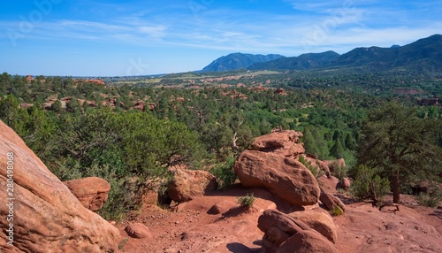 Rock Formations at Garden of the Gods