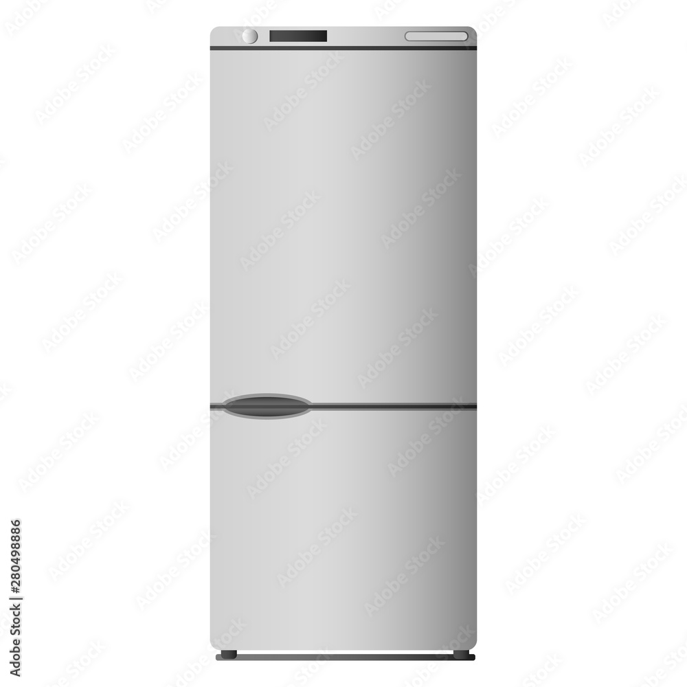 Vector design of the refrigerator. Vector design of the refrigerator.
