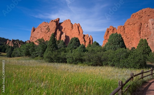 Rock Formations at Garden of the Gods