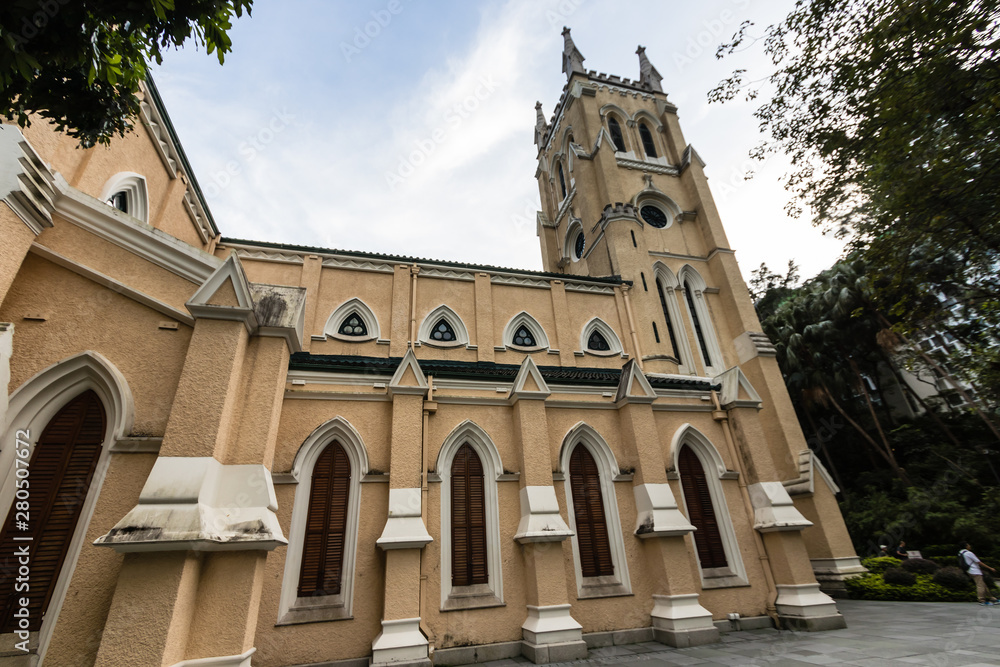 The Cathedral Church of Saint John the Evangelist It serves as the cathedral of the Diocese of Hong Kong Island and mother church to the Province of Hong Kong and Macao