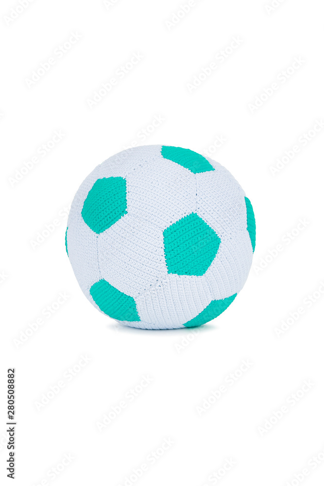 Obraz premium soccer aqua ball