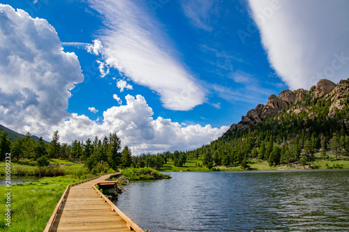 Fotografie A Walkway Across the Marsh